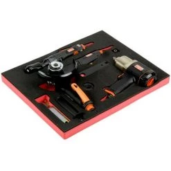 BAHCO - Jeu De Clés à Chocs 1/2", Module Mousse 2/3 Fit&Go - 7 pcs