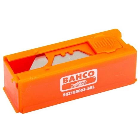 BAHCO - Lame De Sécurité Trapézoïdale Pour Cutter SQZ150003 - 12 Pcs/distributeur 1 BAHCO - Lame De Sécurité Trapézoïdale Pour Cutter SQZ150003 - 12 Pcs/distributeur