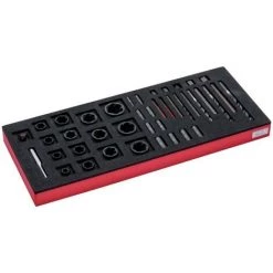 BAHCO - Jeu D’extracteurs/douilles, Module Mousse 1/3 Fit&Go - 35 pcs