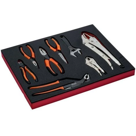 BAHCO - Jeu De Clés Et Pinces, Module Mousse 2/3 Fit&Go - 8 Pcs 1 BAHCO - Jeu De Clés Et Pinces, Module Mousse 2/3 Fit&Go - 8 Pcs