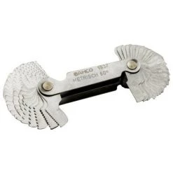 BAHCO - Jauge De Filetage Métrique 60° Et Whitworth 55°, 30 mm