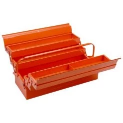 BAHCO - Caisse à Outils Métallique, 5 compartiments Verrouillable, 530x200x200 mm