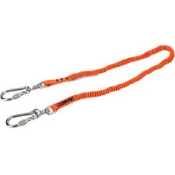 BAHCO - Longe Orange Haute Visibilité Avec Mousquetons Pivotants 0,6 M-1 Kg