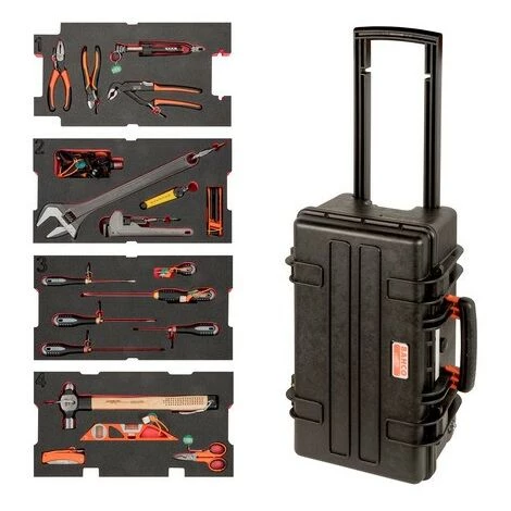 BAHCO - Kit D'outils Pr Grue Offshore Pétrole/gaz Dans Mallette, Usage Intensif - 29pc 1 BAHCO - Kit D'outils Pr Grue Offshore Pétrole/gaz Dans Mallette, Usage Intensif - 29pc