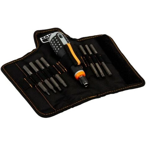 BAHCO - Tvis ERGO™ , Poignée En Caoutchouc Et Jeu De Lames Interchangeables TORX® - 8 Pc 1 BAHCO - Tvis ERGO™ , Poignée En Caoutchouc Et Jeu De Lames Interchangeables TORX® - 8 Pc