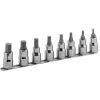 BAHCO - Jeu De Douilles Tournevis 1/2" Pour Vis 6 pans - 8 pcs/rail