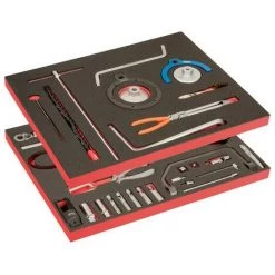 BAHCO - 2 Modules Mousse Pour La Réparation Automobile - 34 Pcs