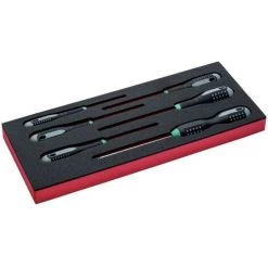 BAHCO - Jeu De Tournevis TORX® Tamper Resistant TR10-TR40, Module 1/3 Fit&Go - 6 pcs