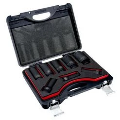 BAHCO - Jeu De Douilles à Chocs 3/4", 6 Pans, Métriques, Finition Phosphatée - 8 pc