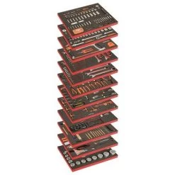 BAHCO - Composition De 12 Modules Mousse Avec 560 Outils à Usage Général