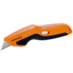 BAHCO - Cutter à Lame Fixe Avec Revêtement Plastique TPE