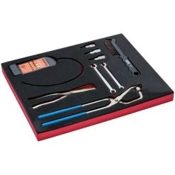 BAHCO - Jeu De Brosse/clés Polygonales, Module Mousse 2/3 Fit&Go - 9 pcs