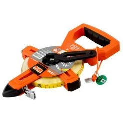 BAHCO - Mètre Ruban Long, Revêtement Nylon, Cordon Dyneema De Sécurité, 30 Mètres