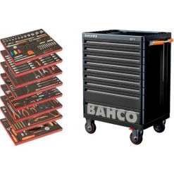 BAHCO - Servante Pour La Réparation Automobile - 357 Pcs
