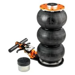 BAHCO - Crics Pneumatiques à 3 étages Manche Court