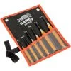 BAHCO - Jeu De Chasse-goupilles Gainés à Pointe Finement Meulée - 6 pcs/support En Bois