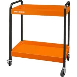 BAHCO - Chariot En Aluminium à Deux plateaux, Orange, 759 mm X 432 mm X 1 025 mm