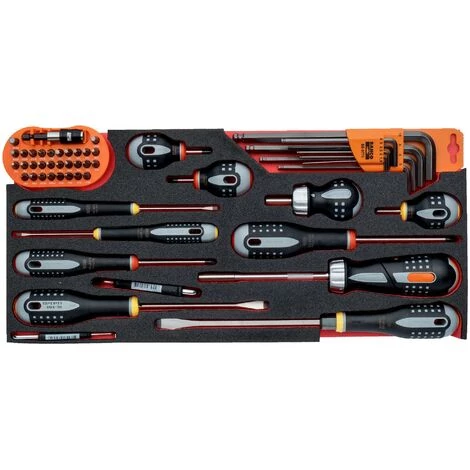 BAHCO - Caisse à Outils Métallique, Kits D’outils Multi-usages - 146 pcs 2 BAHCO - Caisse à Outils Métallique, Kits D’outils Multi-usages - 146 pcs – Image 2