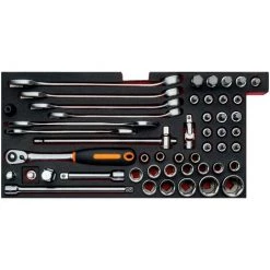 BAHCO - Caisse à Outils Métallique, Kits D’outils Multi-usages - 146 pcs 8 BAHCO - Caisse à Outils Métallique, Kits D’outils Multi-usages - 146 pcs -Pas Cher BAHCO Magasin 70641641 4