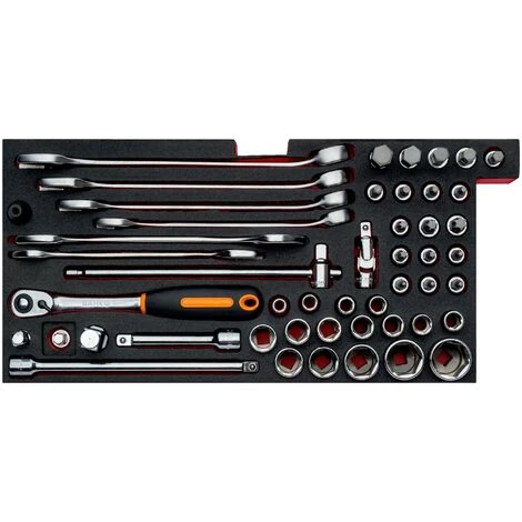 BAHCO - Caisse à Outils Métallique, Kits D’outils Multi-usages - 146 pcs 4 BAHCO - Caisse à Outils Métallique, Kits D’outils Multi-usages - 146 pcs – Image 4