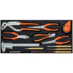 BAHCO - Caisse à Outils Métallique, Kits D’outils Multi-usages - 146 pcs 9 BAHCO - Caisse à Outils Métallique, Kits D’outils Multi-usages - 146 pcs -Pas Cher BAHCO Magasin 70641641 5