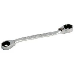 BAHCO - Clés Polygonales à Cliquet à Tête Coudée Avec Finition Chromée | 5/8-11/16