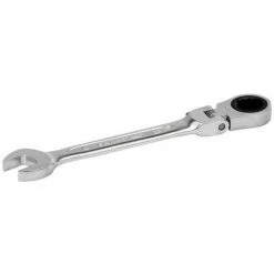BAHCO - Clé Mixte à Cliquet Avec Tête Articulée, Métrique, Avec Finition Chromée | 8