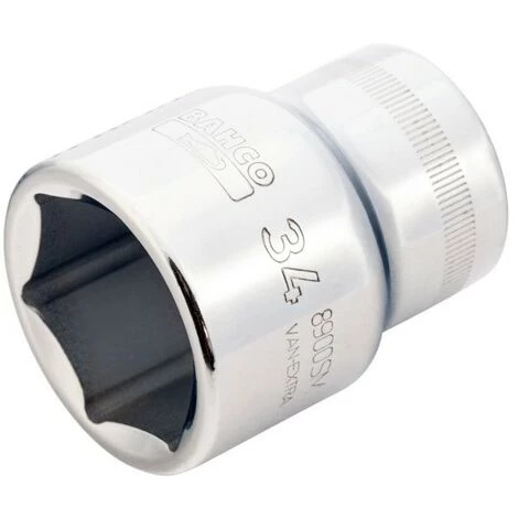 BAHCO - Douille 6 Pans 3/4", Métrique | 38 1 BAHCO - Douille 6 Pans 3/4", Métrique | 38