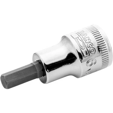 BAHCO - Douilles Tournevis 3/8" Pour Vis 6 Pans | 3 1 BAHCO - Douilles Tournevis 3/8" Pour Vis 6 Pans | 3