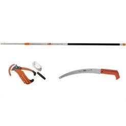 Kit Echenilloir Bahco P34-37 Avec Scie 340-6T Et Perche Télescopique 5 Mètres